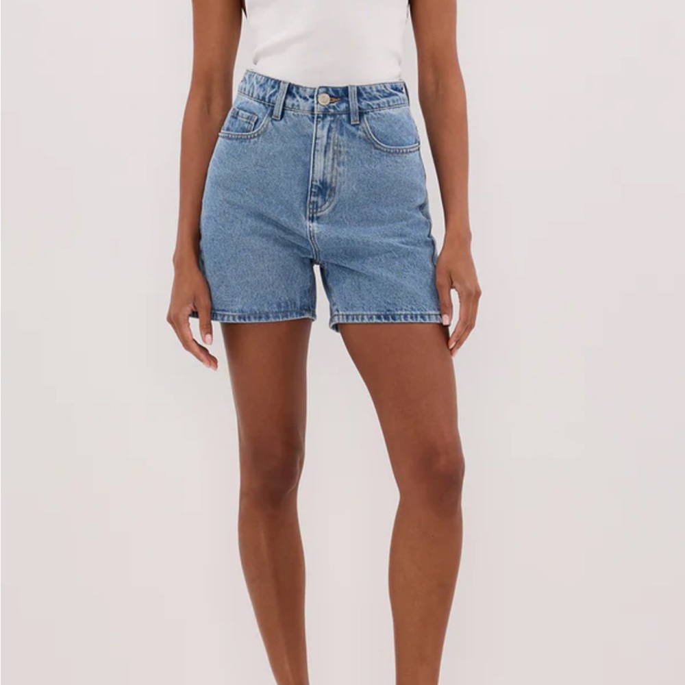 Dissh | Finn Denim High waisted Shorts